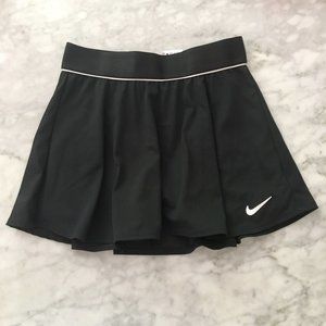 Black Nike Victory Court Tennis Skirt